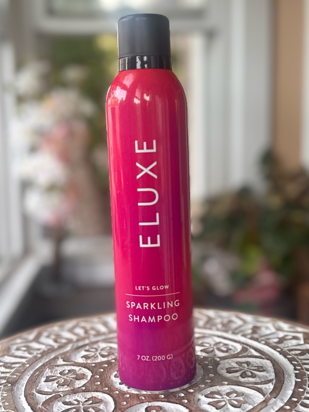 ELUXE Let’s Glow Sparkling Shampoo 7 oz Carbonic Acid Foaming Shampoo